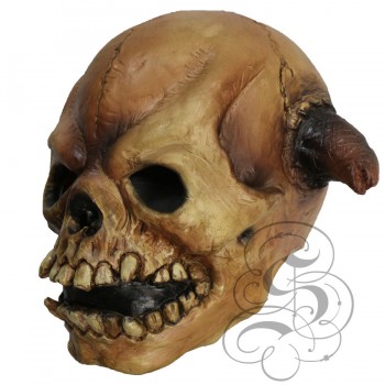 Devil Skull with Horns