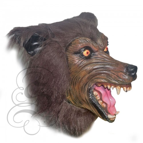 Werewolf Latex Mask ( Grey - Prowler)