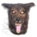 Werewolf Latex Mask (Realistic - Brown)