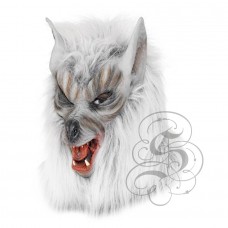 Werewolf Latex Mask ( Grey - Open Mouth)