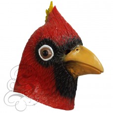 Latex Red Bird Mask