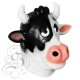 Latex Comical Cow Mask