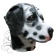 Latex Dalmatian Dog Mask