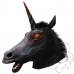 Latex Evil Unicorn Mask