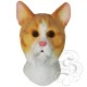 Latex Ginger Cat Mask
