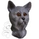 Latex Grey Cat Mask