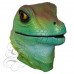 Latex Lizard Mask (Green)