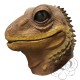 Latex Lizard Mask (Brown)