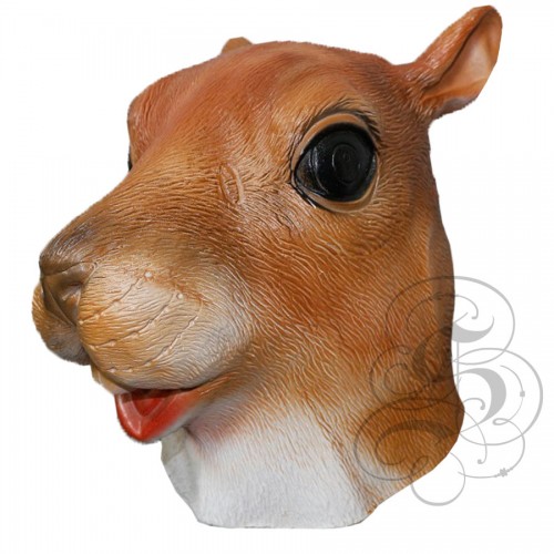 Latex Squirrel Mask Animal Overhead Party Mask