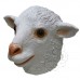 Latex White Sheep Mask