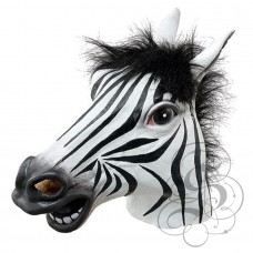 Latex Zebra Mask
