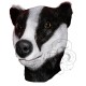 Latex Badger Mask