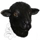 Latex Black Sheep Mask
