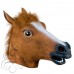 Latex Brown Horse Mask
