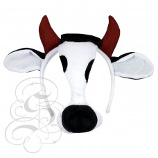 Cow Plush Mask